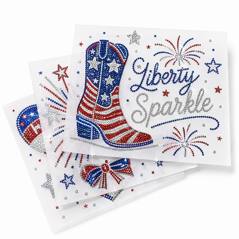 Featured Idea: Patriotic Star Layout
