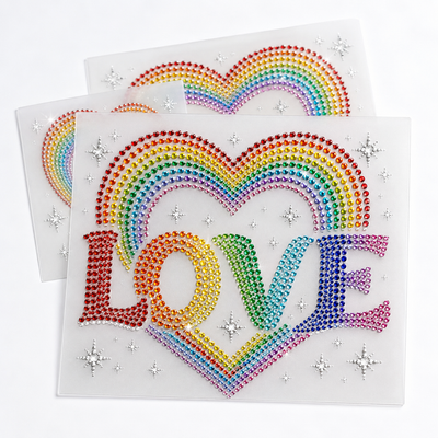 Rainbow Heart Wordmark